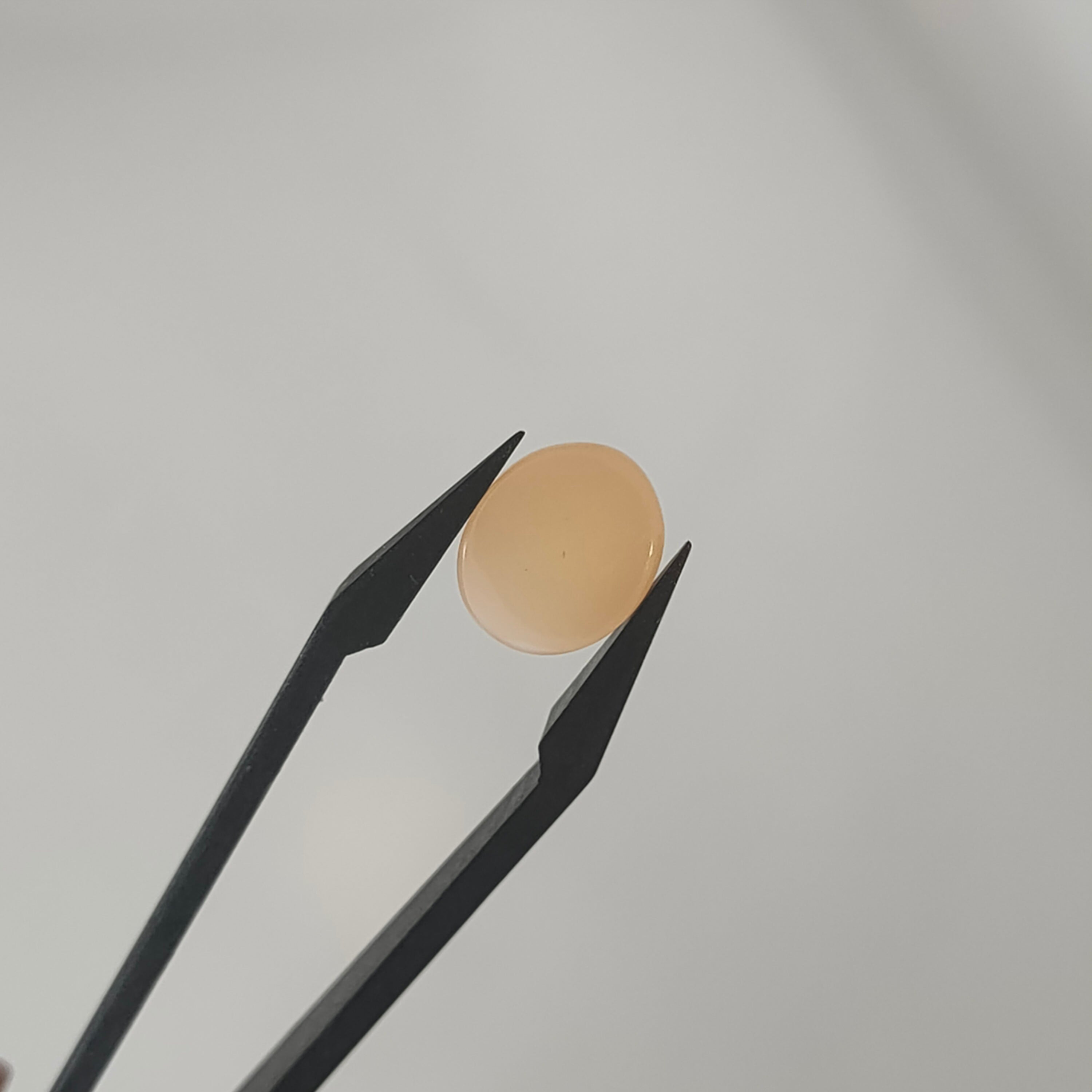 Maansteen 9.5x11.3x6.3mm | cab. ovaal  | LE325