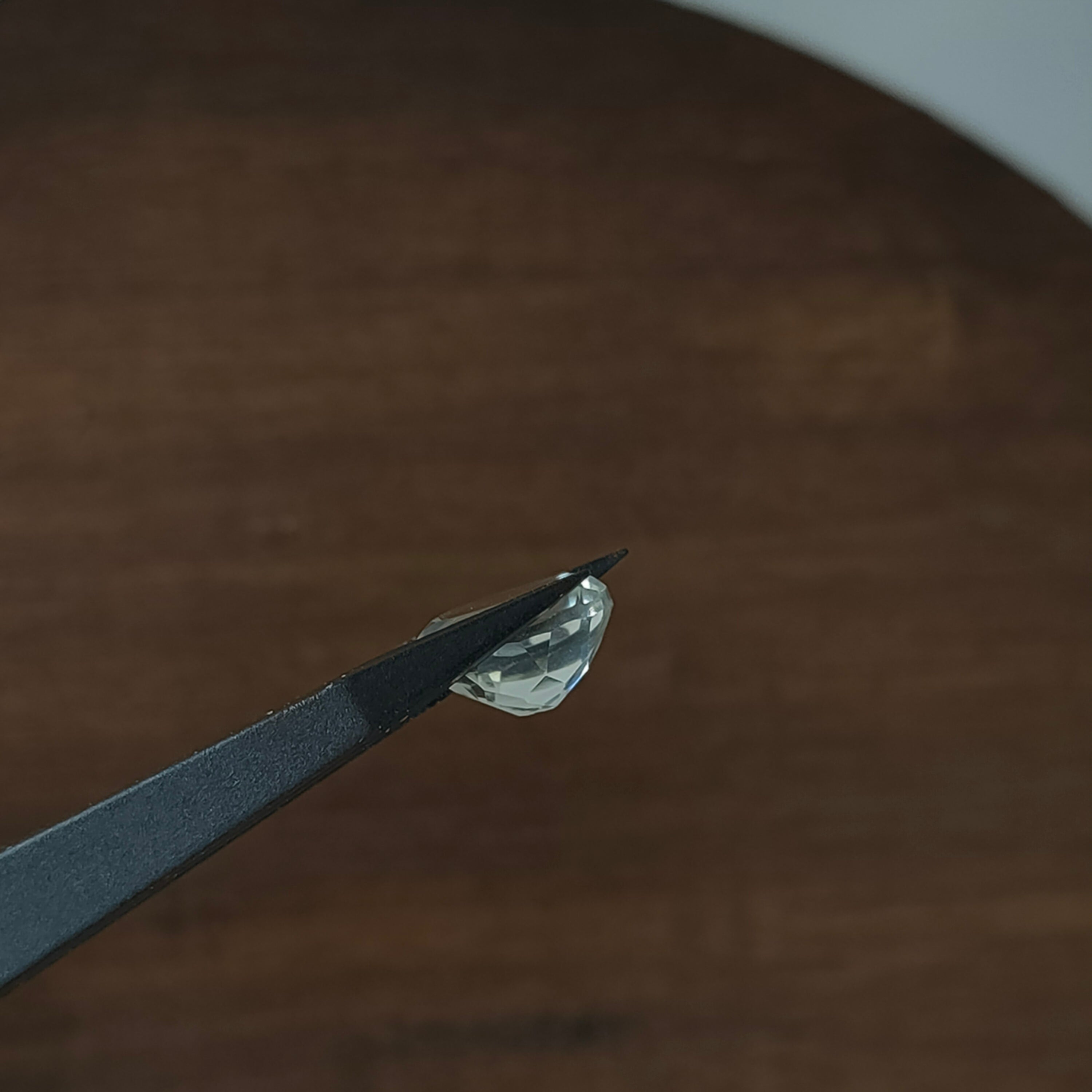 Prasioliet 9*11*5.6 | gef. Ovaal | LE362