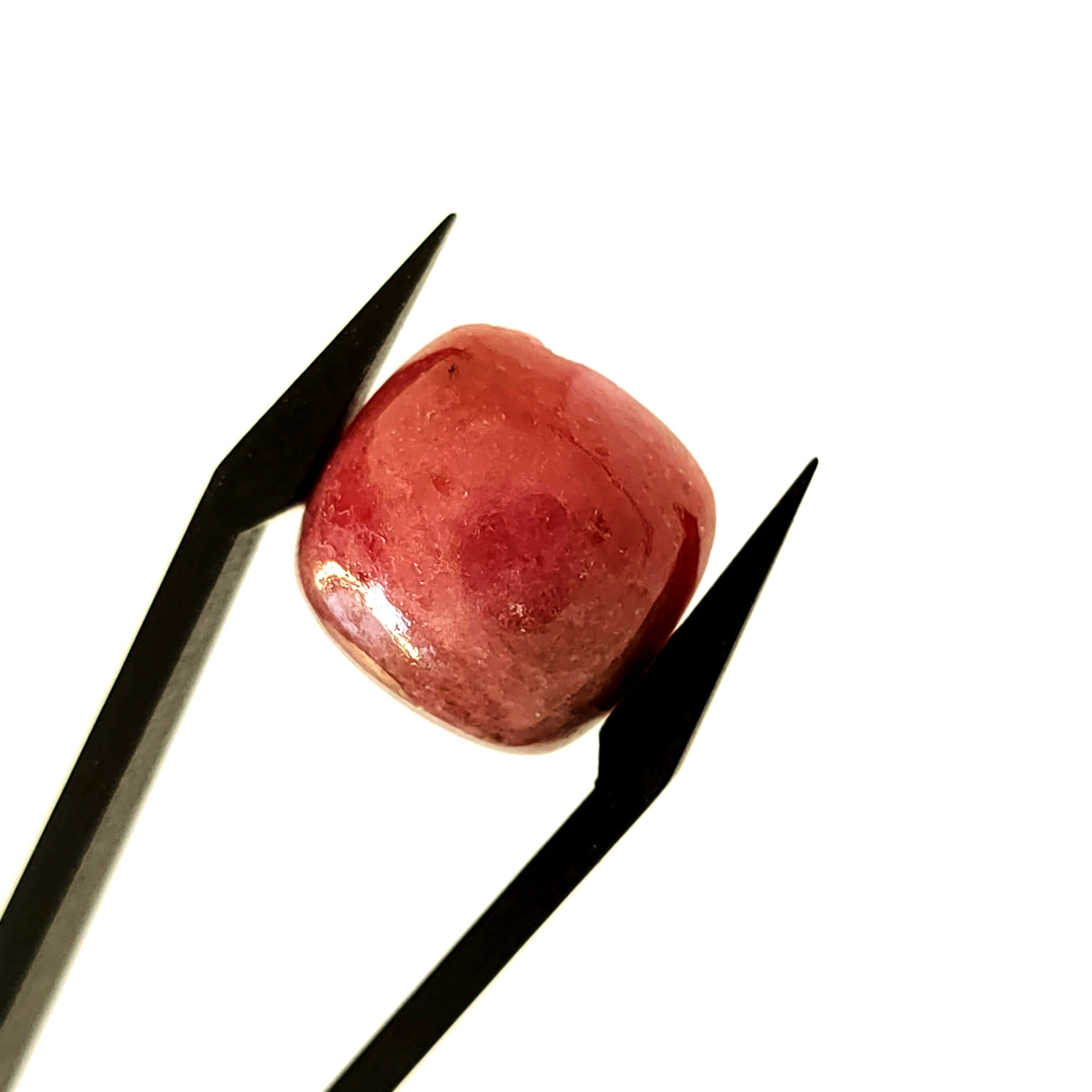 Rhodoliet 15*15*7mm | cab. Vierkant | LE236