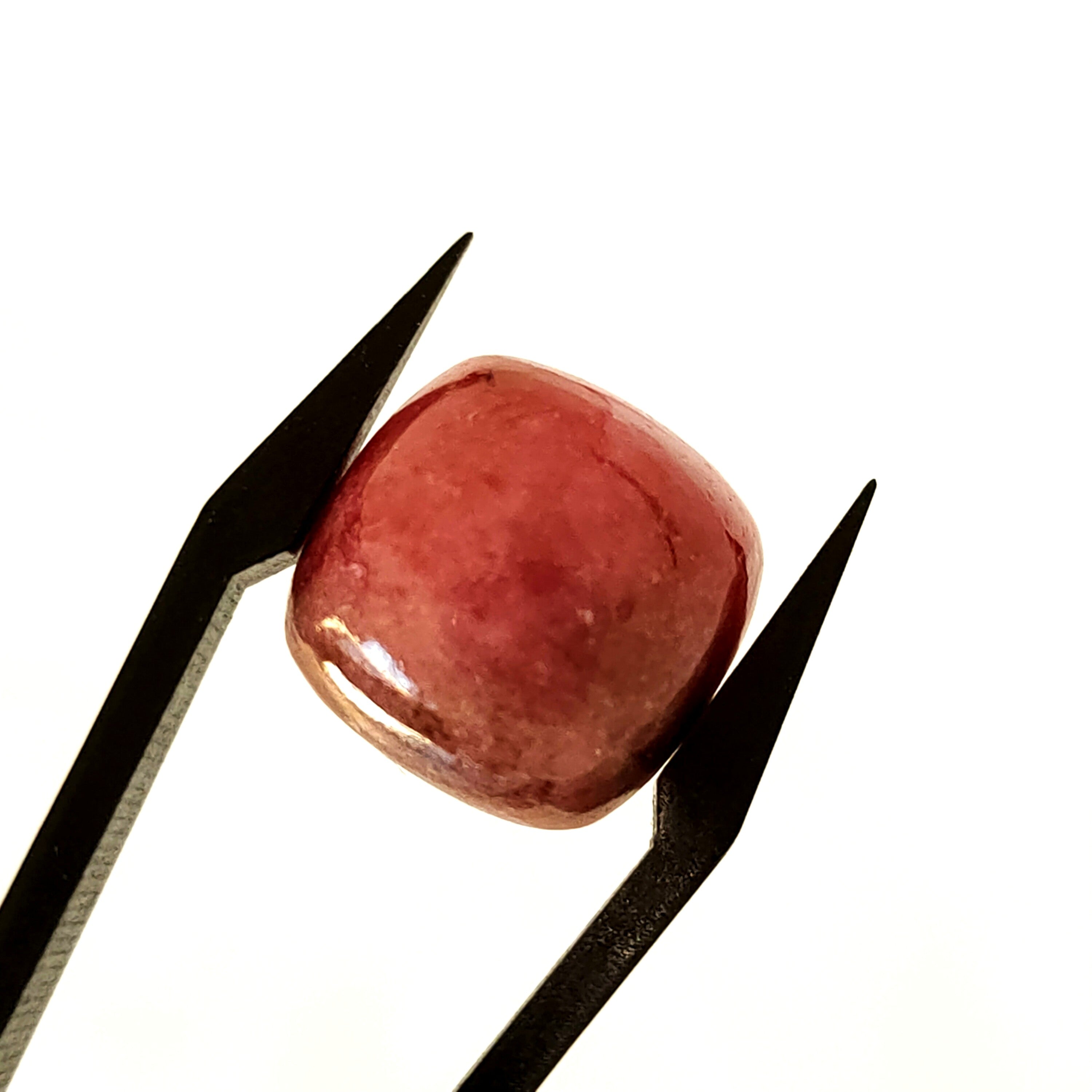 Rhodoliet 15*15*7mm | cab. Vierkant | LE236