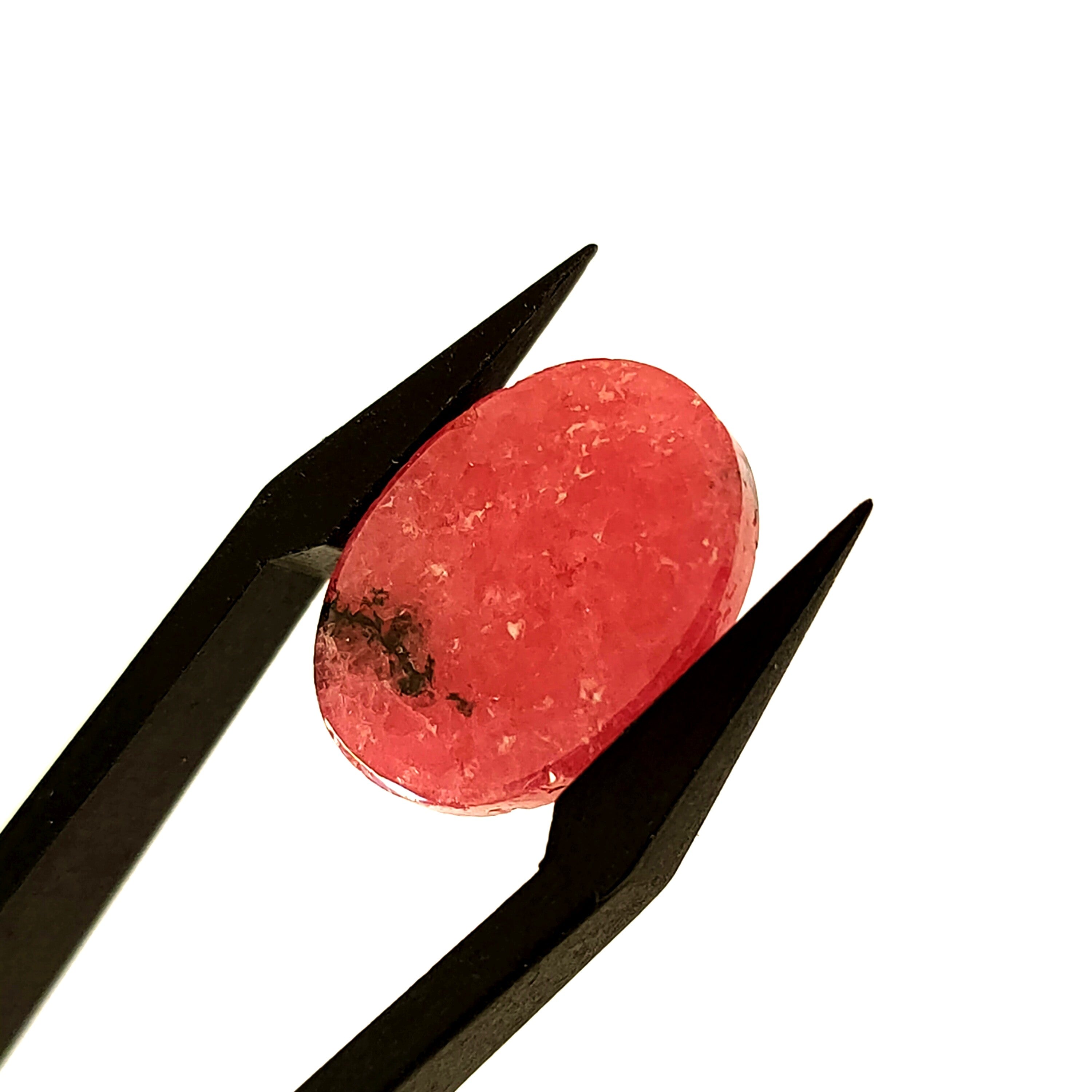 Rhodoliet 12.3*16*3.1 mm | pl. ovaal | LE240