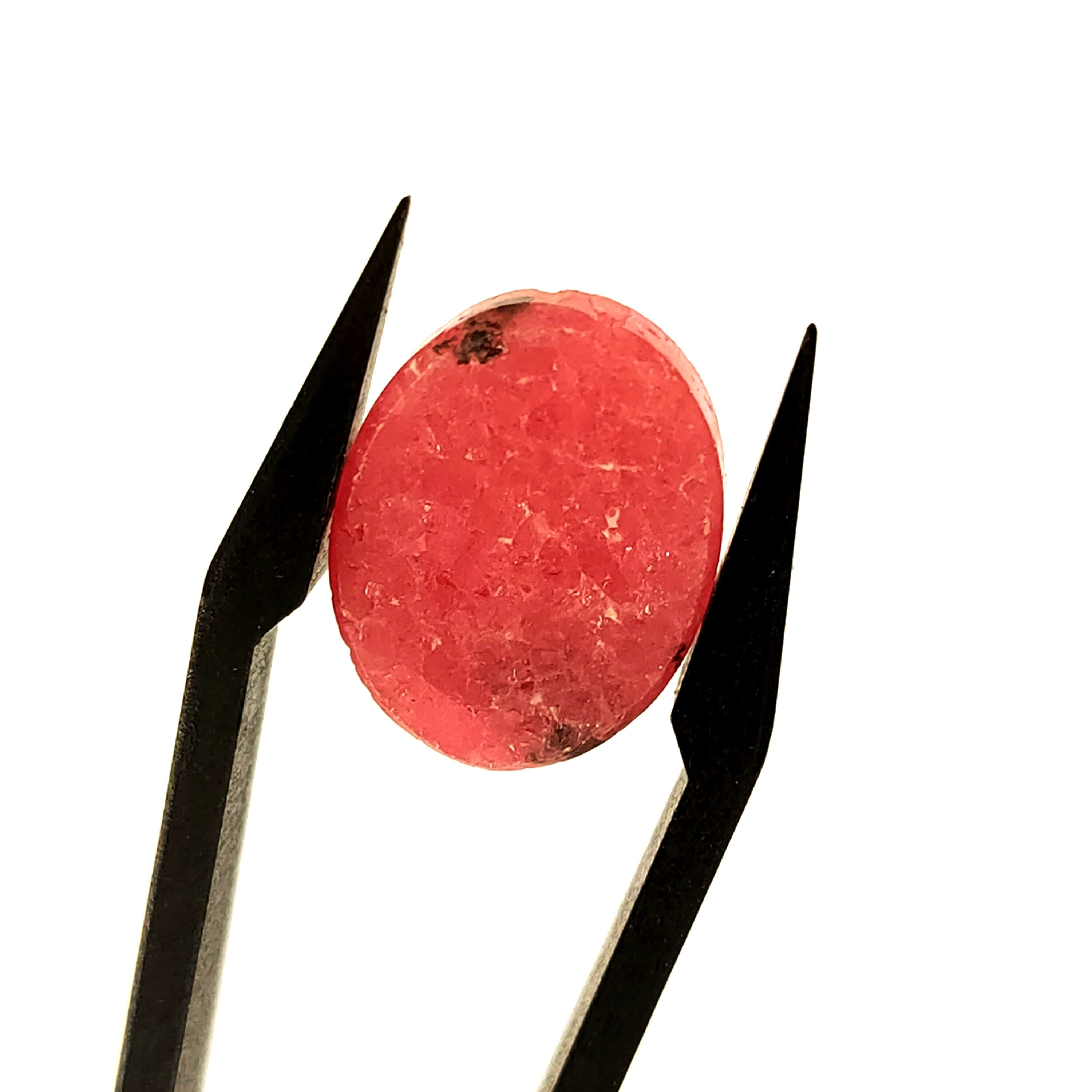 Rhodoliet 12.3*16*3.1 mm | pl. ovaal | LE240