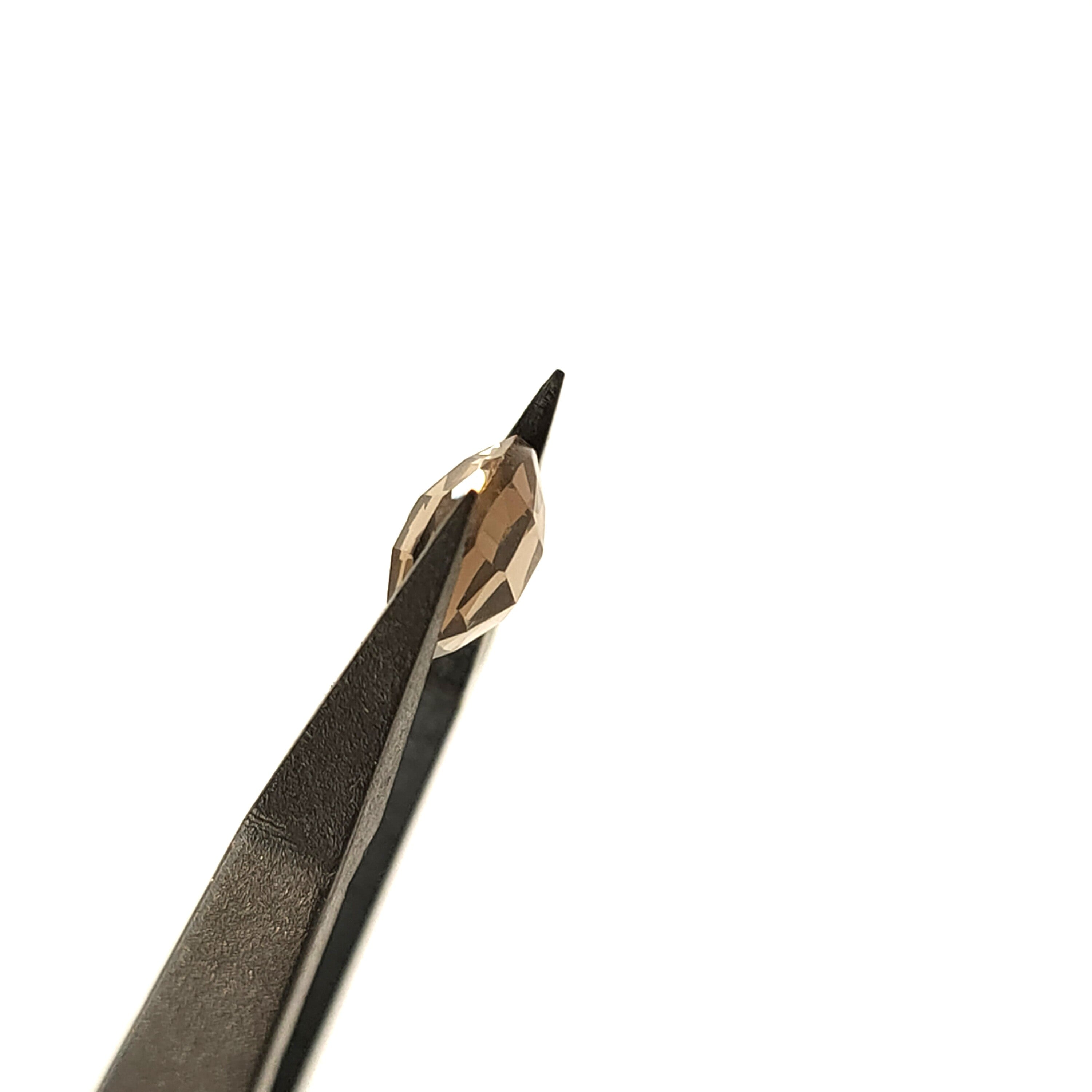 Rookkwarts 8*4.2 mm | gef. Rond dubbele dome | LE256