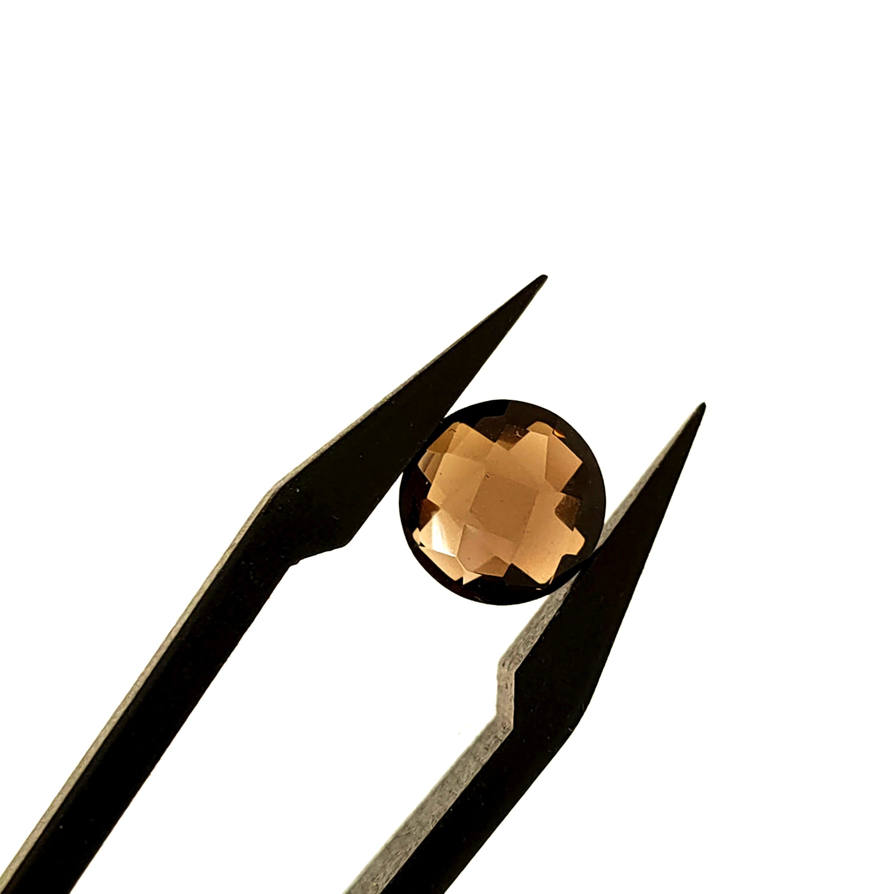 Rookkwarts 8*4.2 mm | gef. Rond dubbele dome | LE265