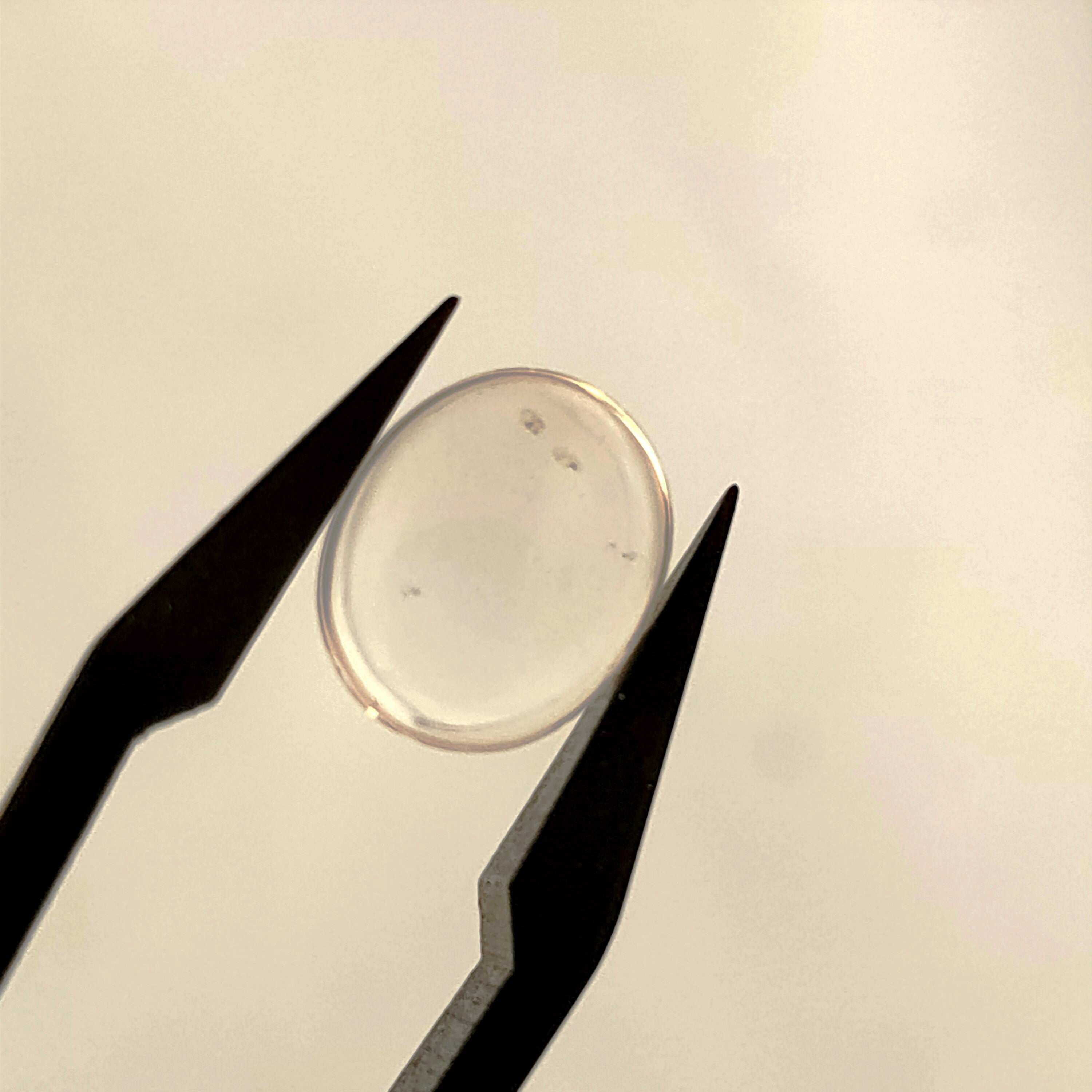 Rozekwarts 9*11*2.8| cab. Ovaal  | LE279