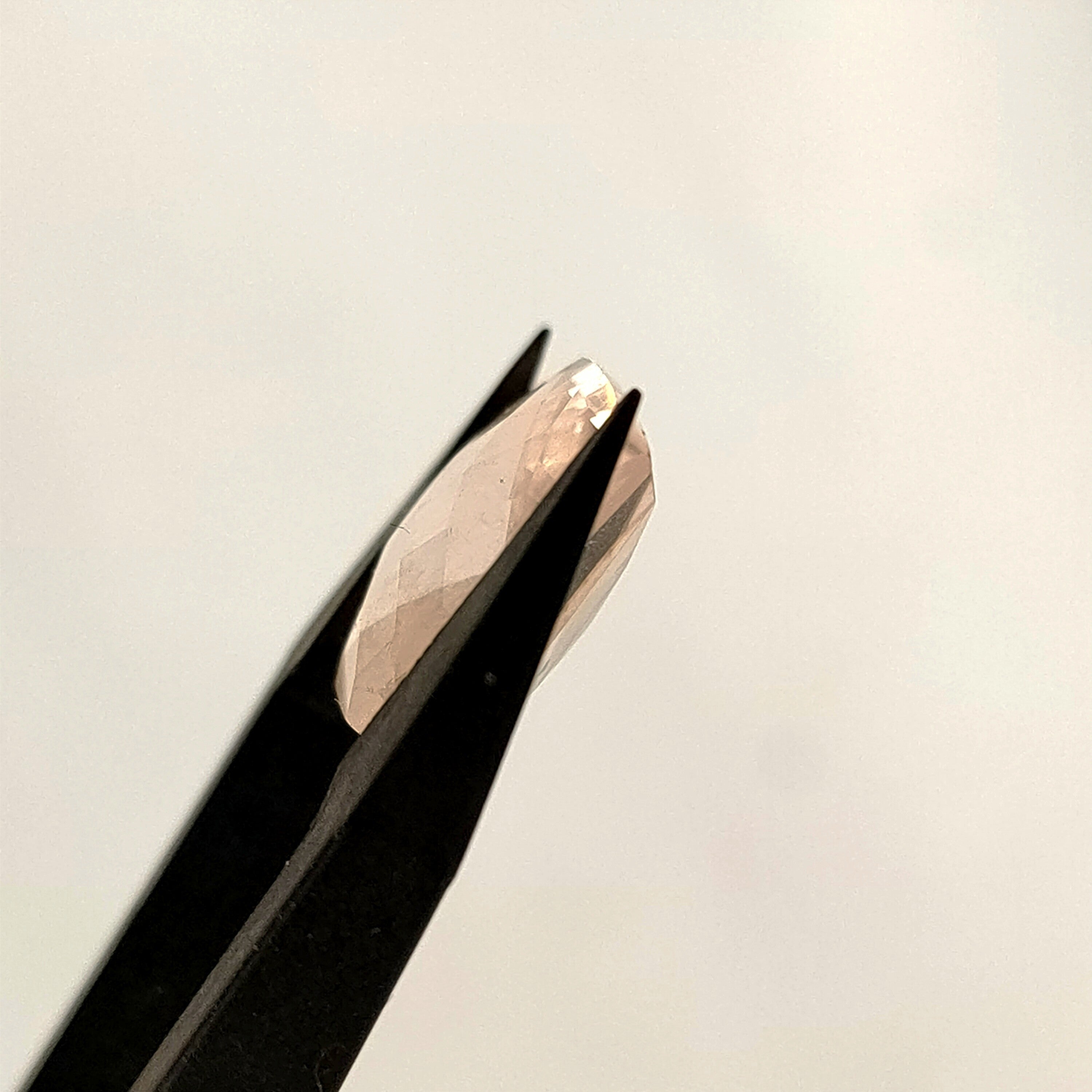 Rozekwarts 13*6.5 | gef. vierkant, rozen| LE275