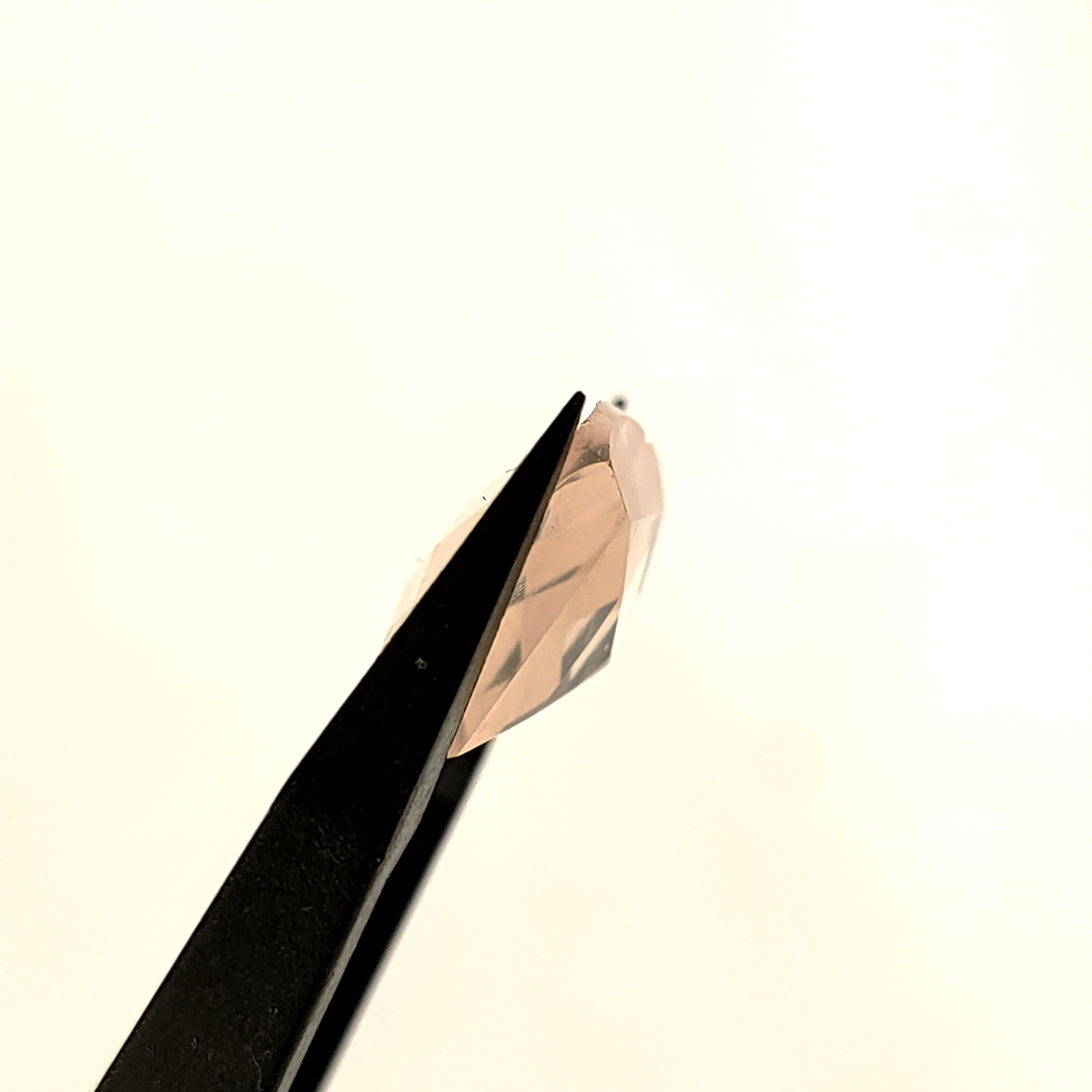 Rozekwarts 13*6.5 | gef. vierkant, rozen| LE275