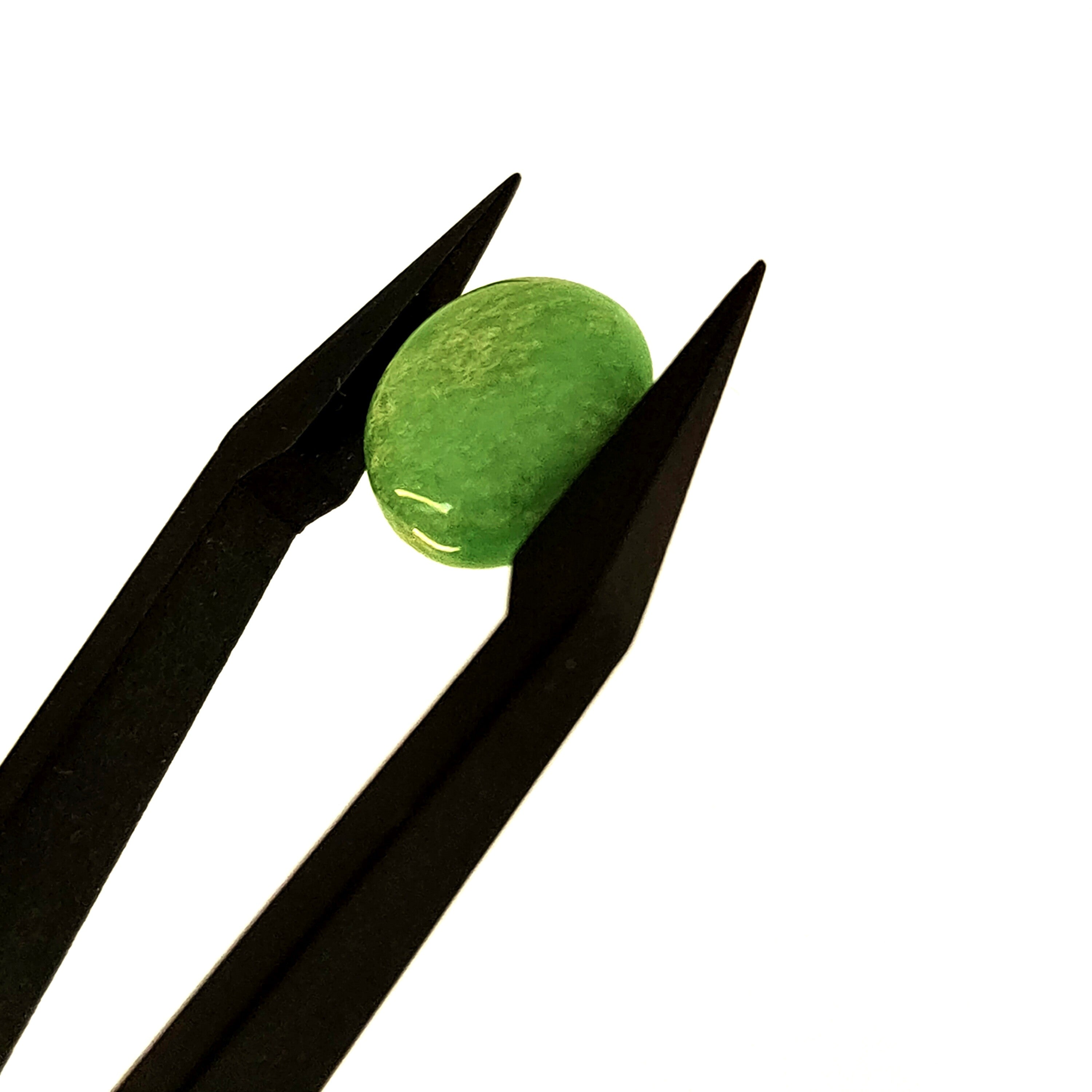 Chrysopraas | 11x3.8mm | cab. Rond | LE442