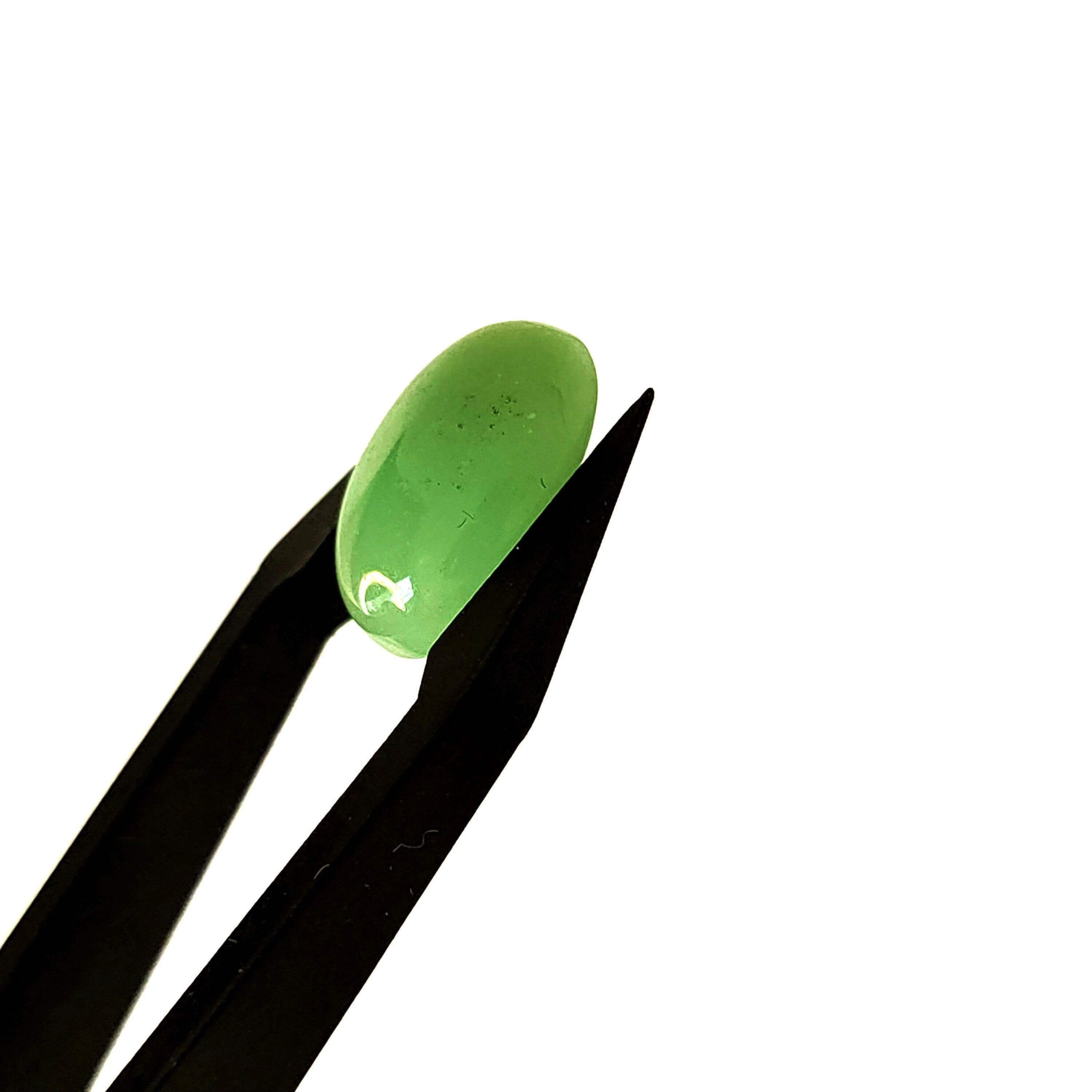 Chrysopraas | 10.8*14.6*5.4 | cab. Ovaal | LE444