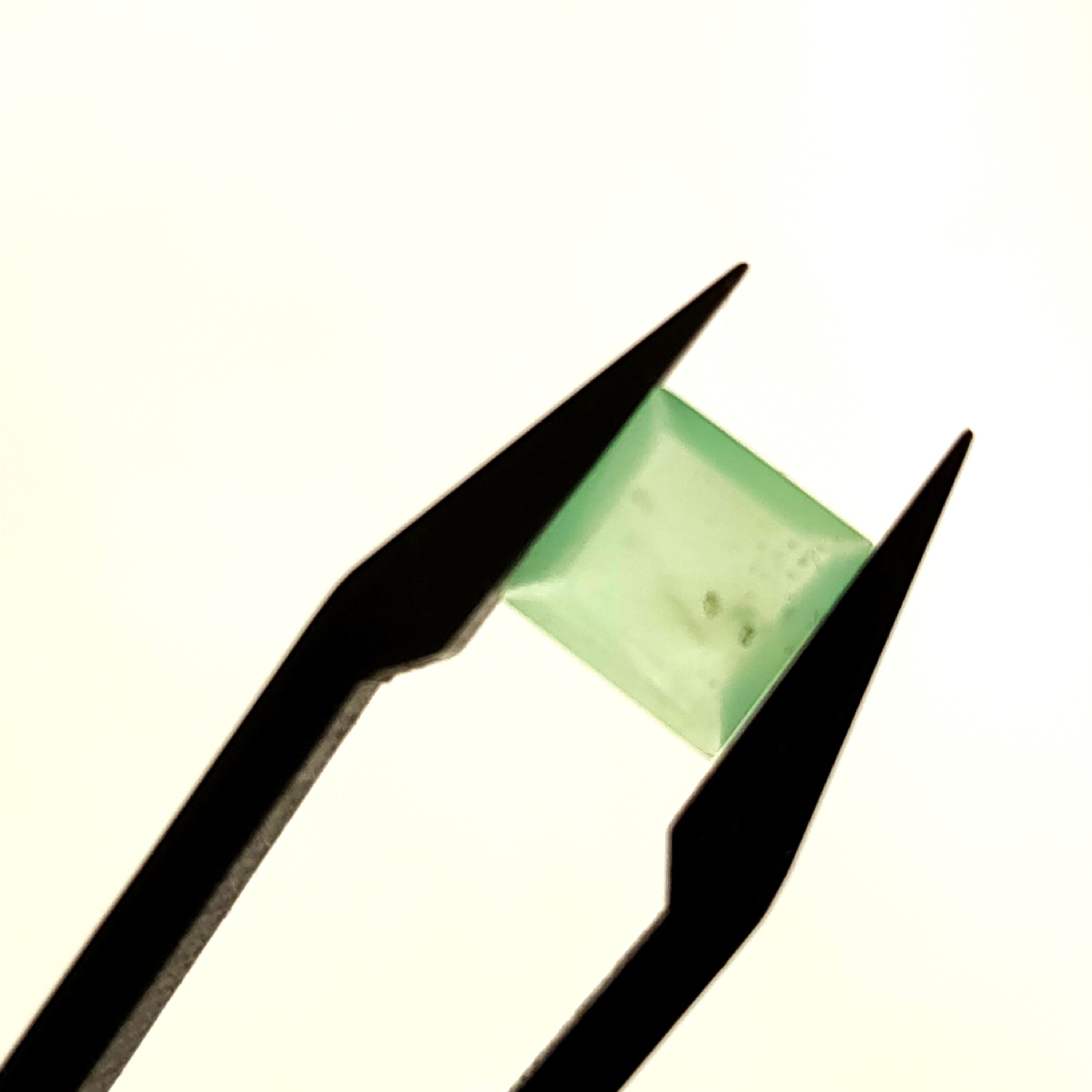 Chrysopraas | 7*7*3 | gef. Vierkant | LE446