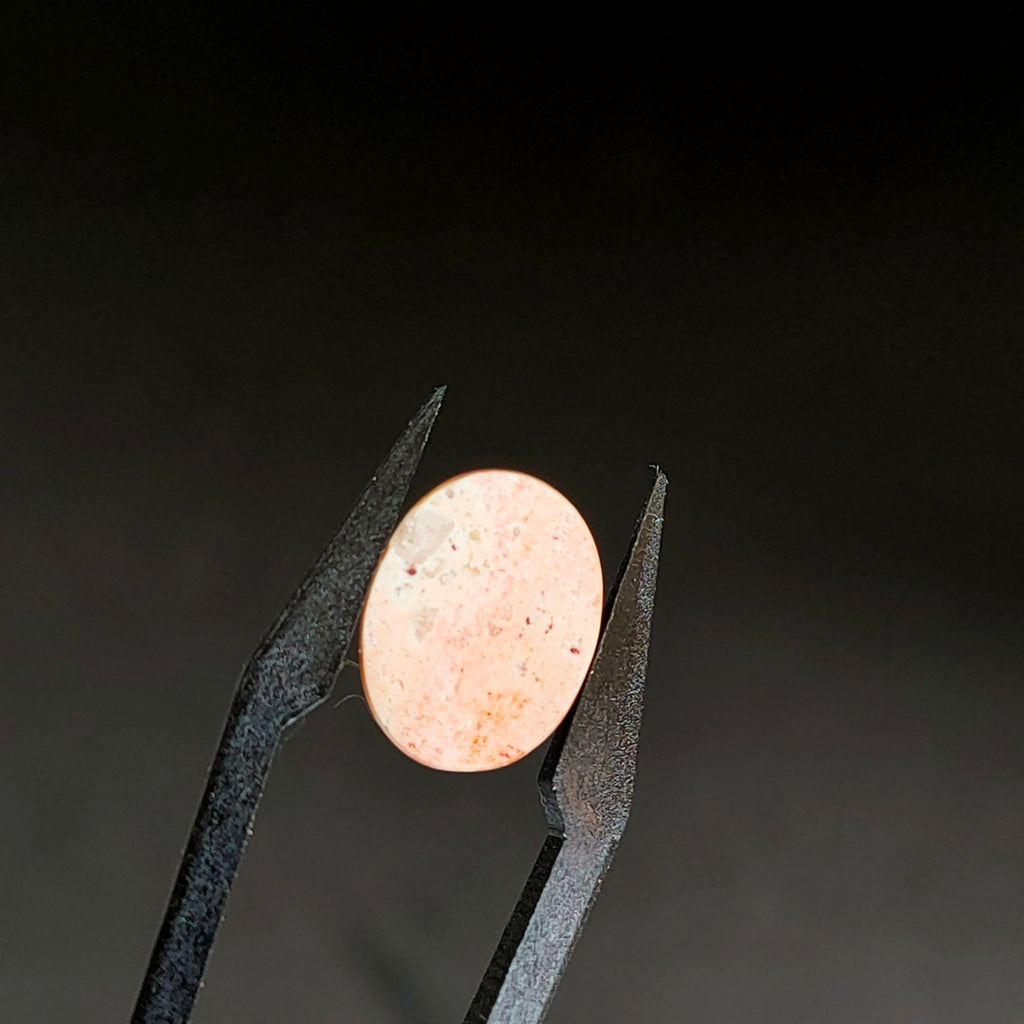 LE329 | Vuur Opaal 9*12*5.2mm | cab. ovaal