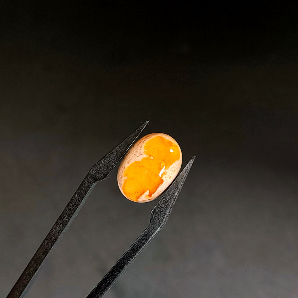 LE330 | Vuur Opaal 10.2*14*4.7mm | cab. ovaal