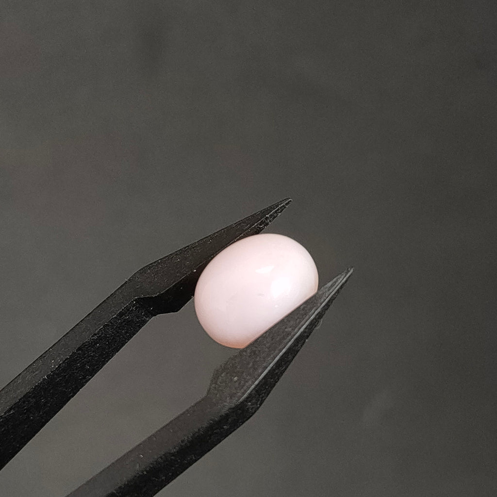 LE348 | Roze opaal 8.3*10.3*5.3 | cab. ovaal
