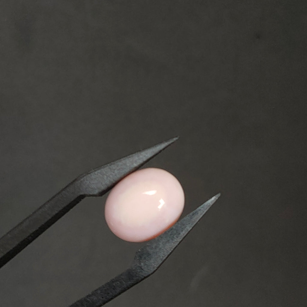 LE350 | Roze opaal 9*10.9*4 | cab. ovaal