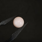 LE353 | Roze opaal 7.2*4.2 | cab. Rond