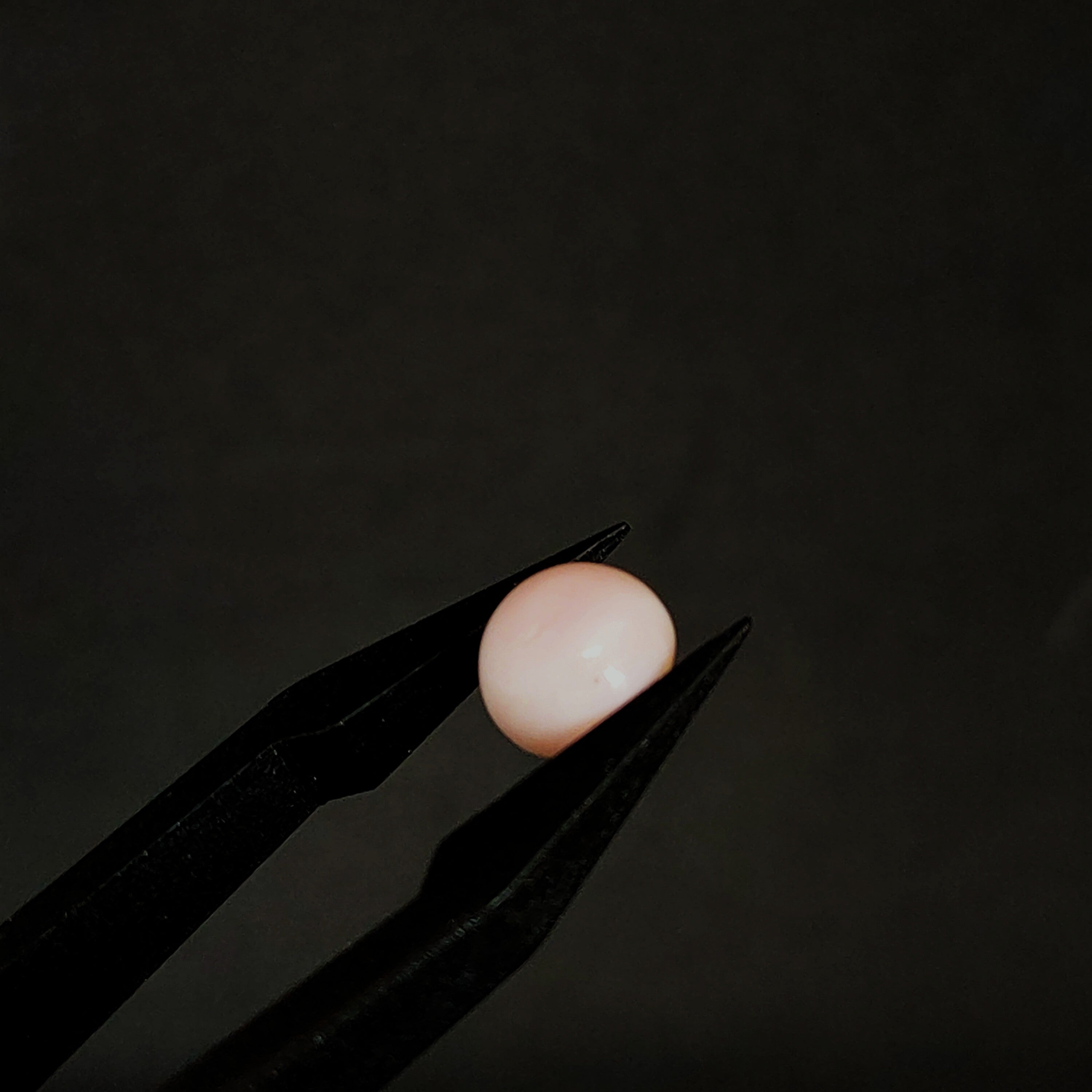 LE353 | Roze opaal 7.2*4.2 | cab. Rond