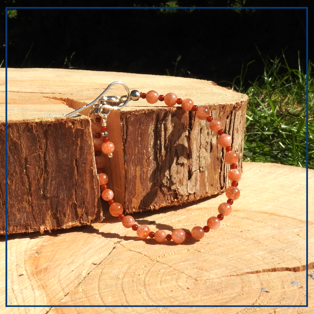 Radiant Vitality - Sieraden set Zonnesteen & Carneool