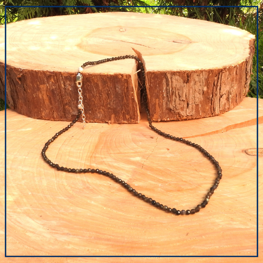 Umbra - Edelsteen collier Obsidiaan