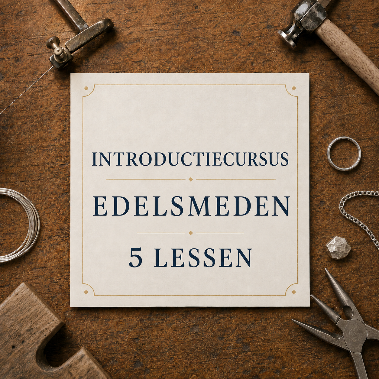 Introductie cursus Edelsmeden – Maak je eigen sieraden!