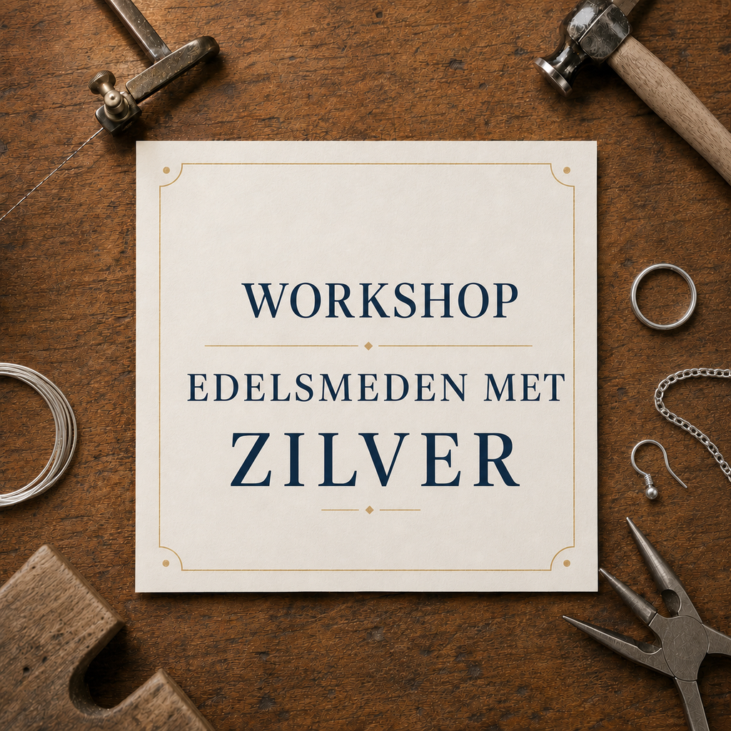 Workshop edelsmeden met materiaal