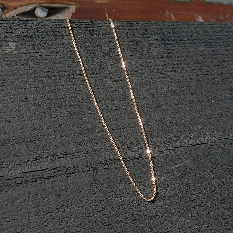 Lumière Fine Gold - gepersonaliseerde ketting