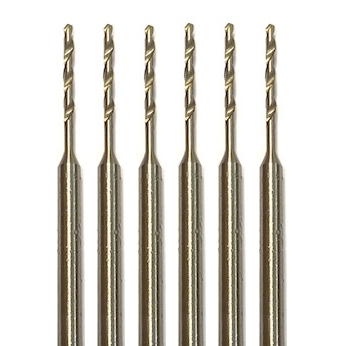 Hangmotor boor, 0.8mm, (budget set van 6)
