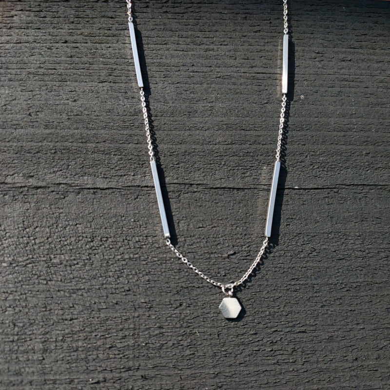 Linéa Grace Silver- gepersonaliseerde ketting