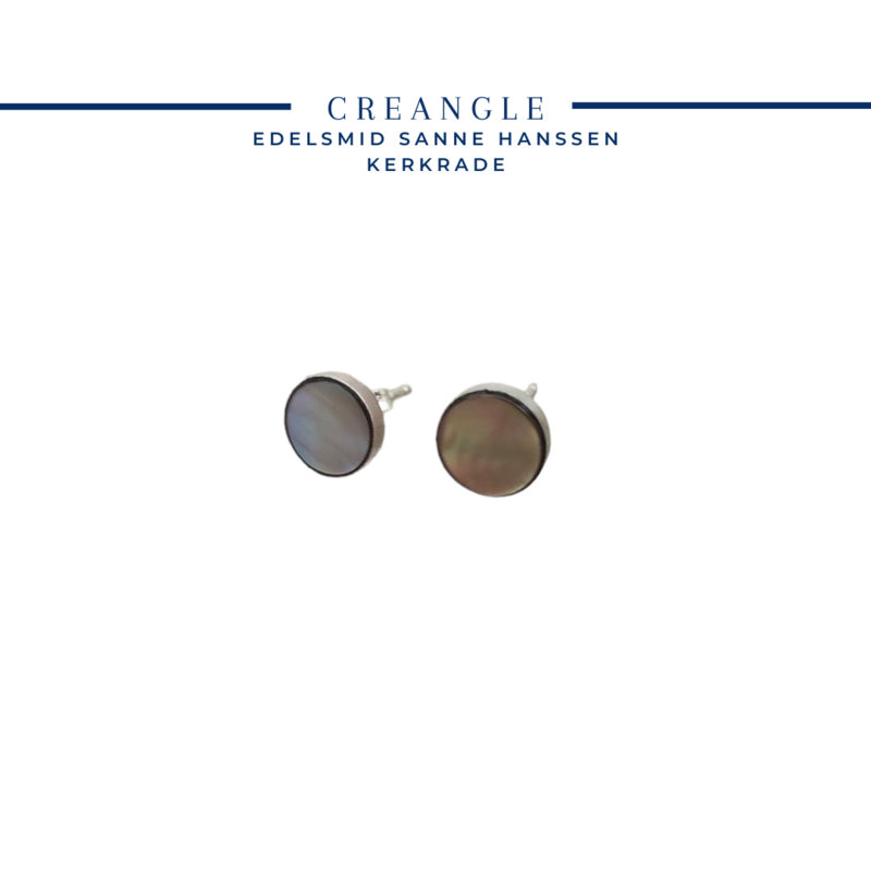 Luminous Pearl - Oorknopjes Perlmutt