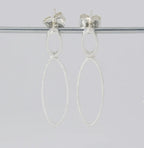 PRE ORDER - zilveren oorbellen 'Ovallure'