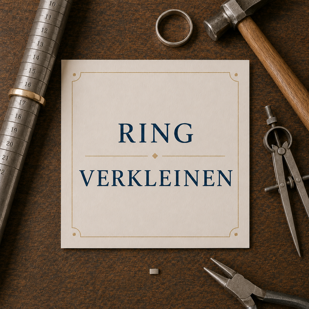 Verkleinen | Zilveren ring