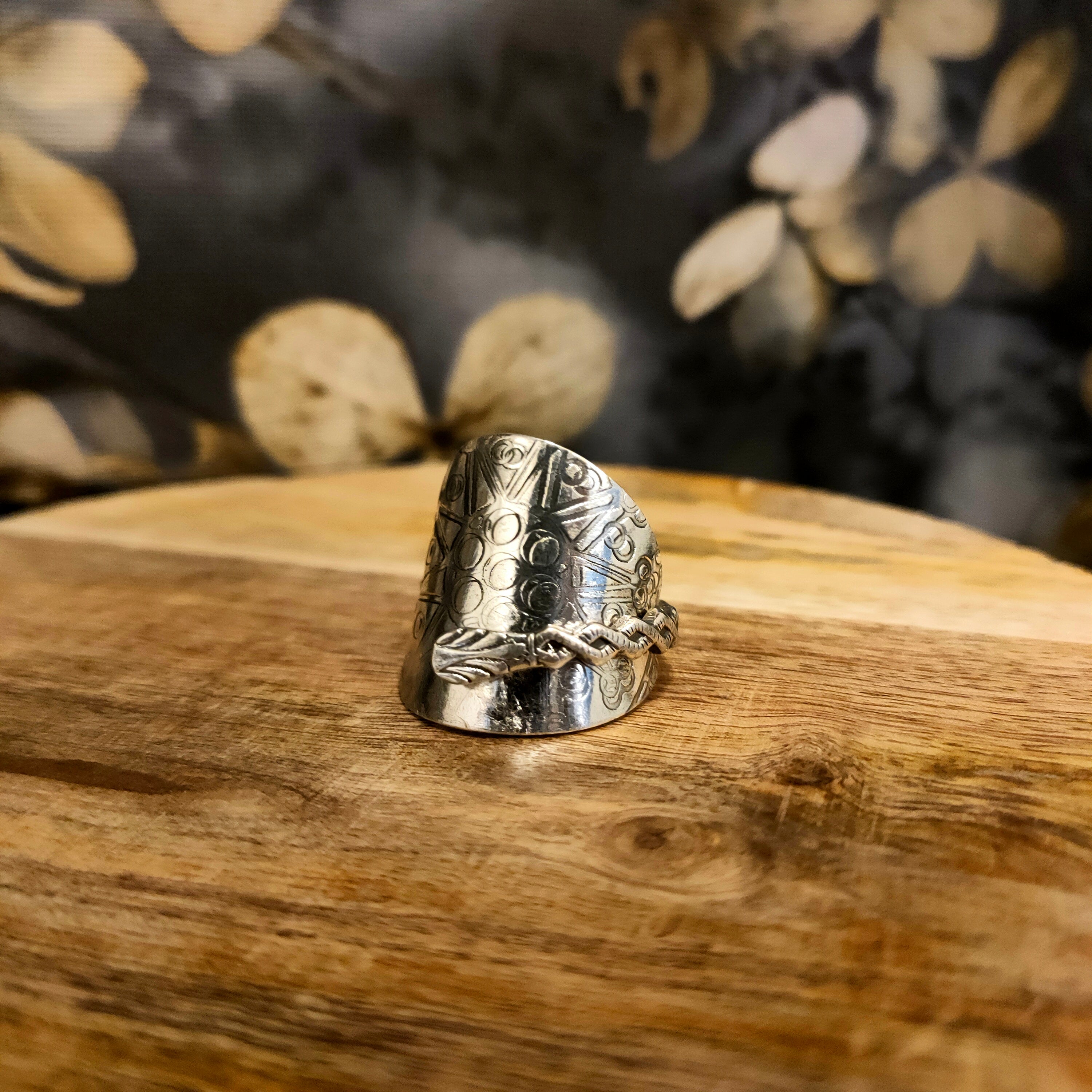 Aurelia - Zilveren Lepelring