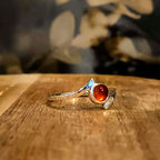 Solvian - Zilveren citrien ring