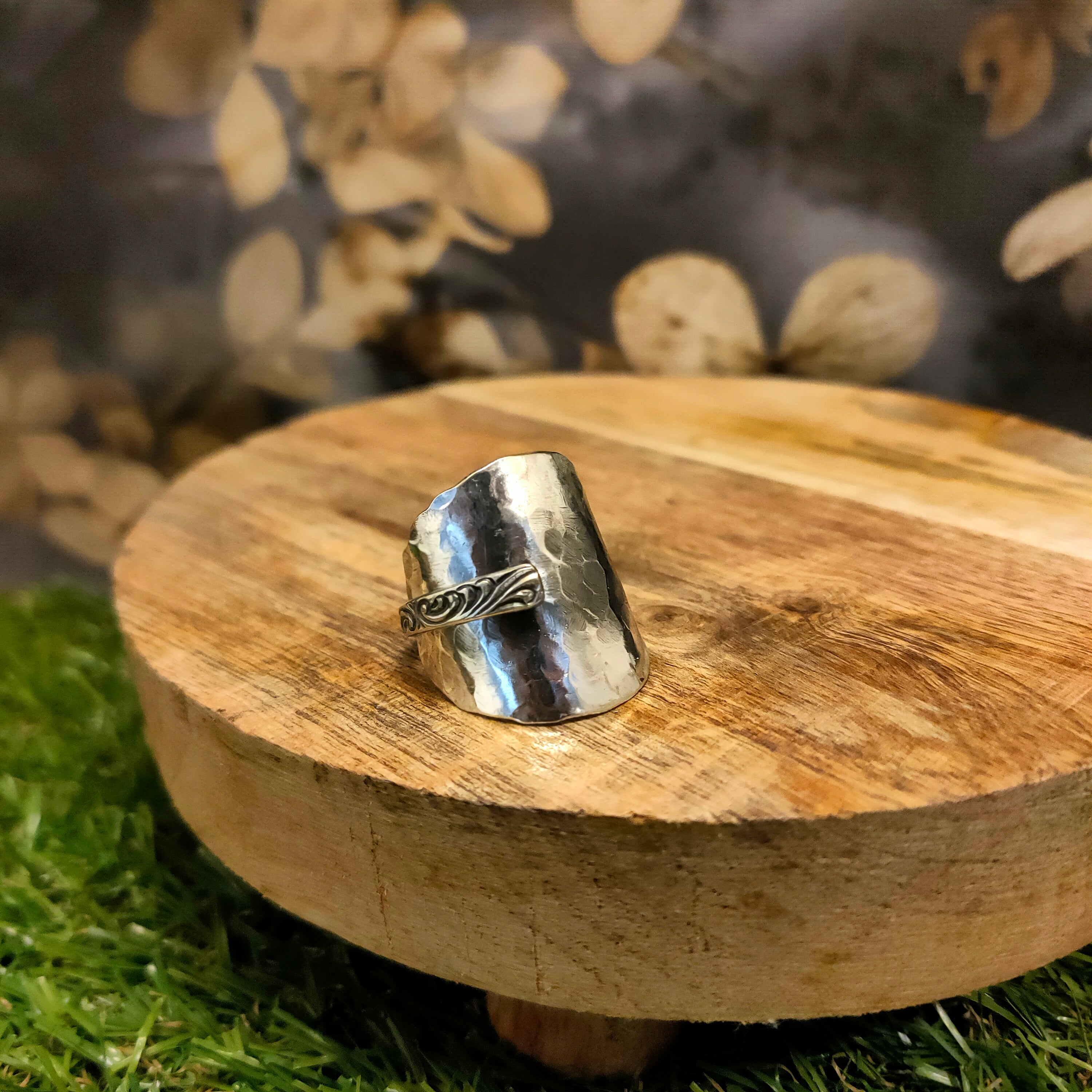 Silvarin - Zilveren Lepelring
