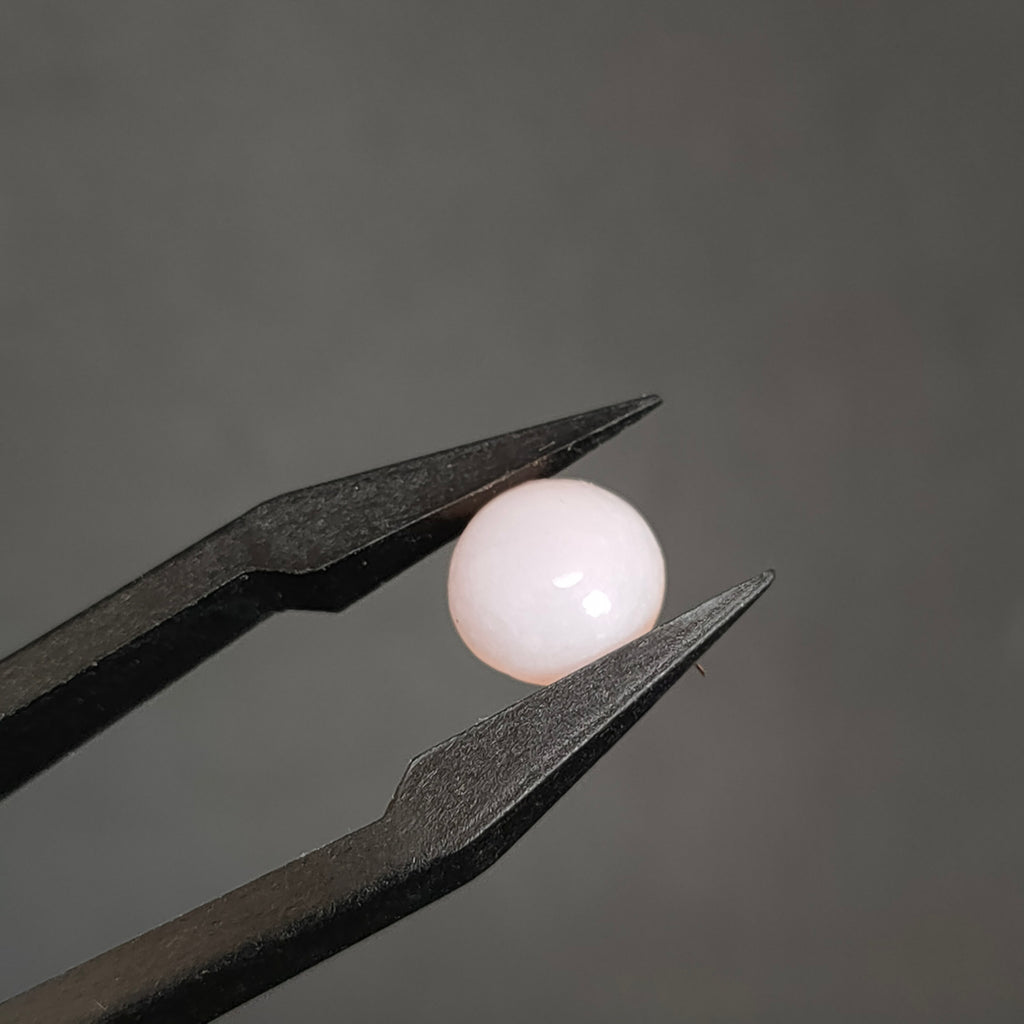 LE354 | Roze opaal 7.2*3.3 | cab. Rond