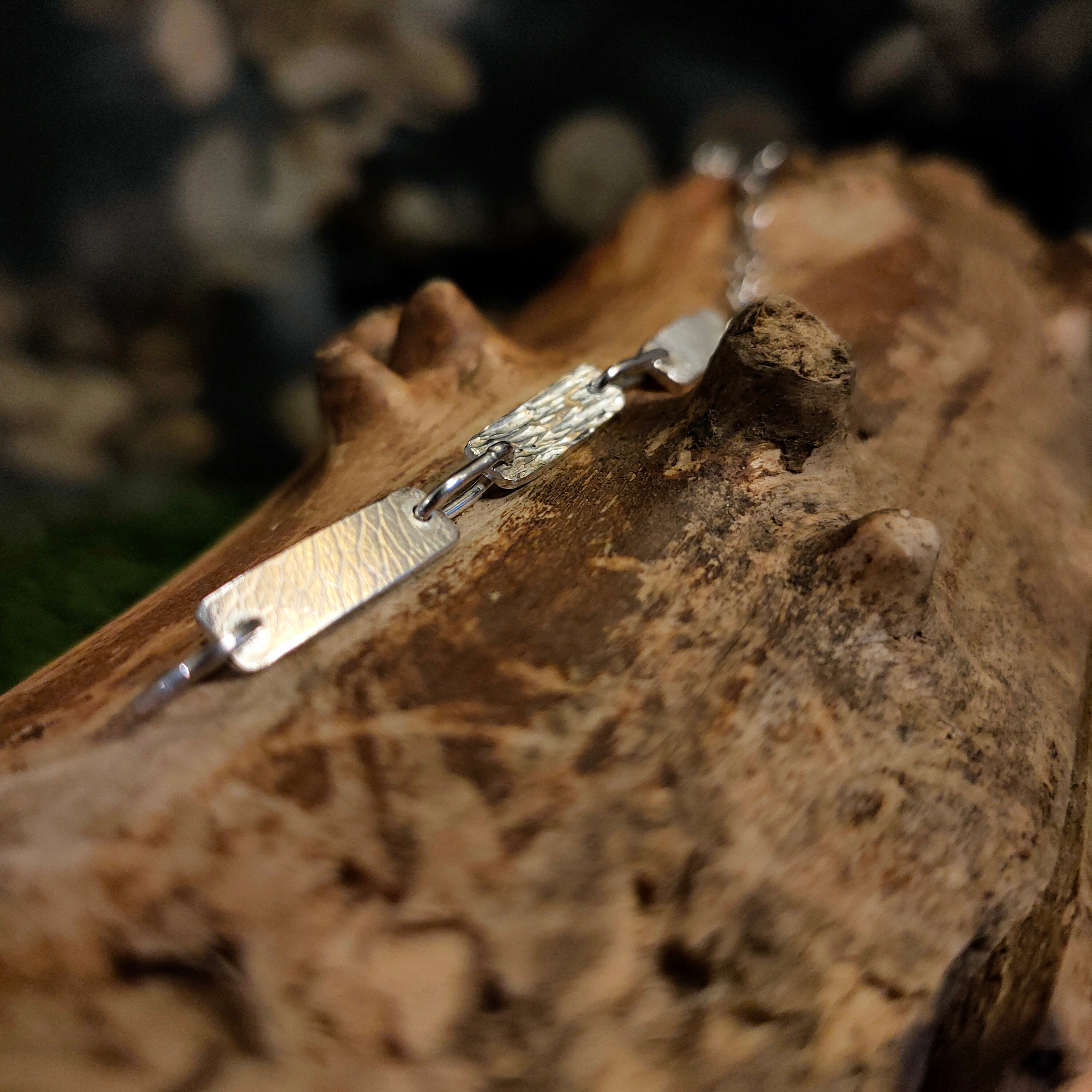 Septara linea - Zilveren armband