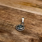 Aveline– Zilveren Aquamarijn hanger