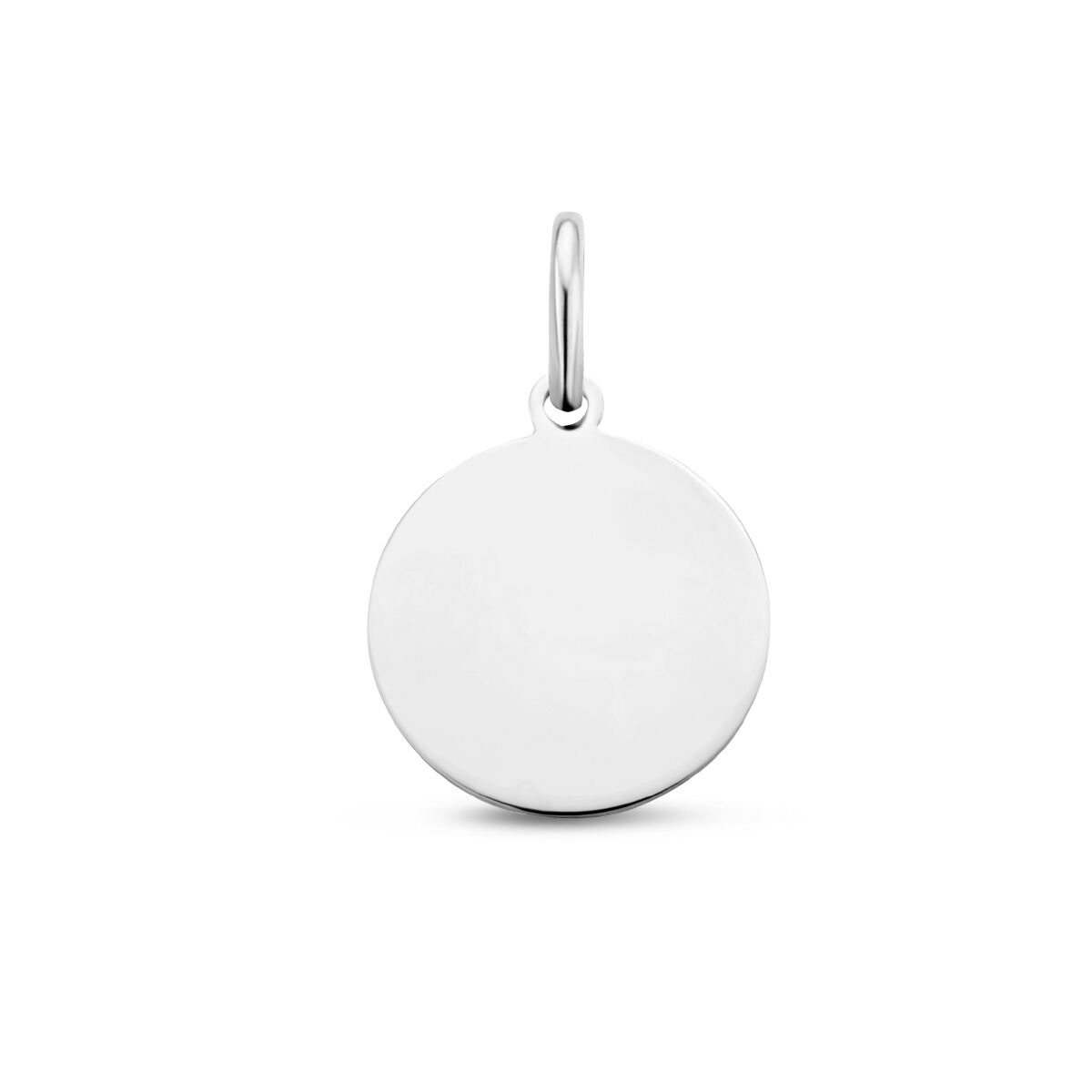 Graveerhanger rond | Verguld | 16 mm