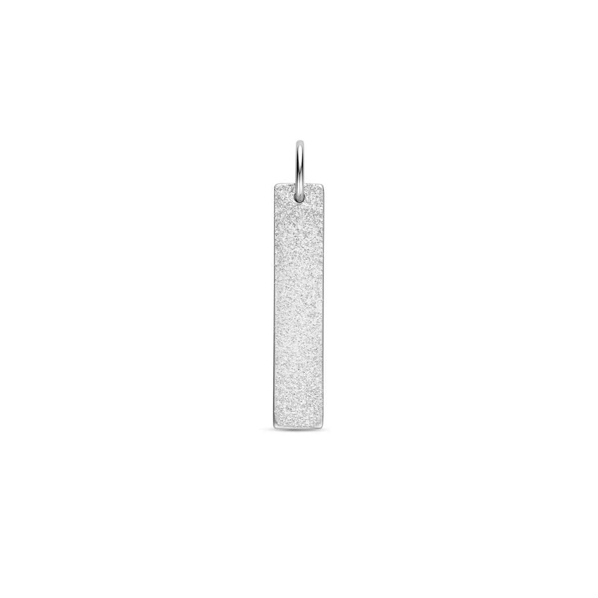 Graveerhanger staafje | Zilver | 30 mm